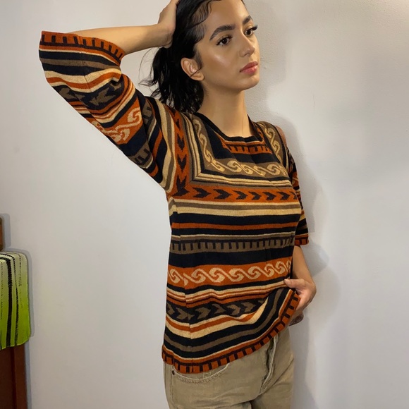 Vintage tribal top - Picture 3 of 4